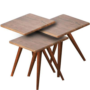 خرید 47 مدل میز عسلی چوبی ثابت و تاشو شیک و لاکچری [طرح جدید] با قیمت ارزان