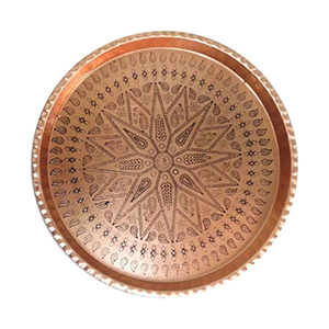 خرید 49 مدل سینی مسی دسته دار و پایه دار [مدرن و کلاسیک] با قیمت ارزان
