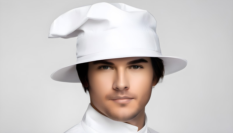 کلاه آشپزی مردانه