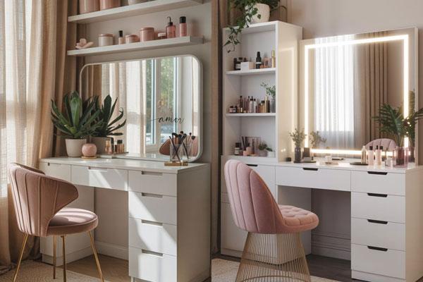 میز آرایش کشودار